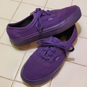 Purple Vans Sneakers W7.5 M6